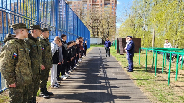 Второй этап военно-спортивной игры «Зарница 2.0» прошел в школах Котельников