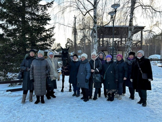 СШОР "Белка" в Котельниках посетили долголеты из Богородского округа