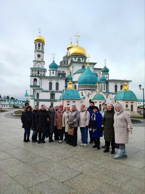 Долголеты из городского округа Котельники с экскурсией посетили городской округ Истра