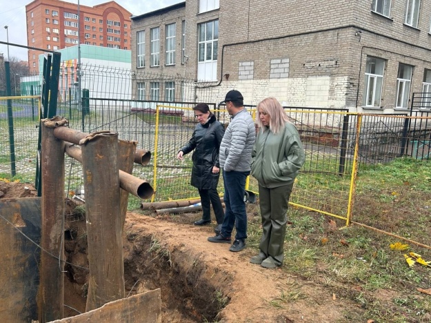 Заместитель главы городского округа Котельники Ирина Копыльченко провела еженедельный обход закрепленной территории