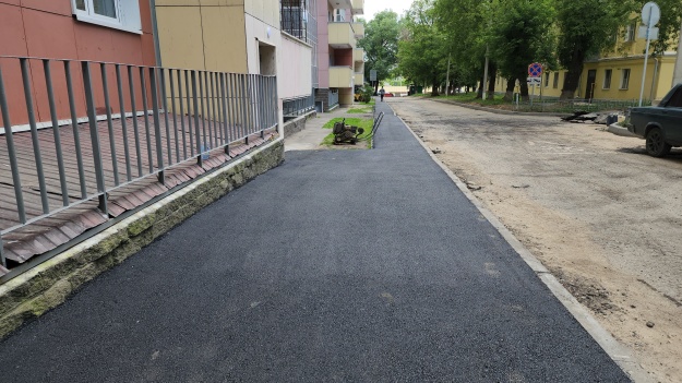 Ремонт муниципальной дороги возле дома 5 микрорайона Силикат в Котельниках будет завершен к среде